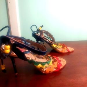 Betsy Johnson lace up sandals